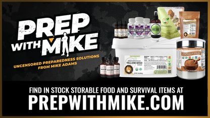 Find IN STOCK storable food and SURVIVAL items at PrepWithMike.com